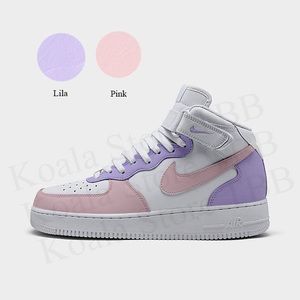 Nike Air Force 1 Custom Lila Pink